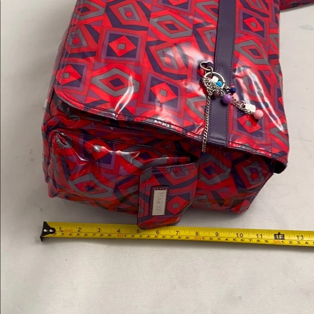 Hadaki Cushion Multitasker Laptop bag Tic Tac Toe